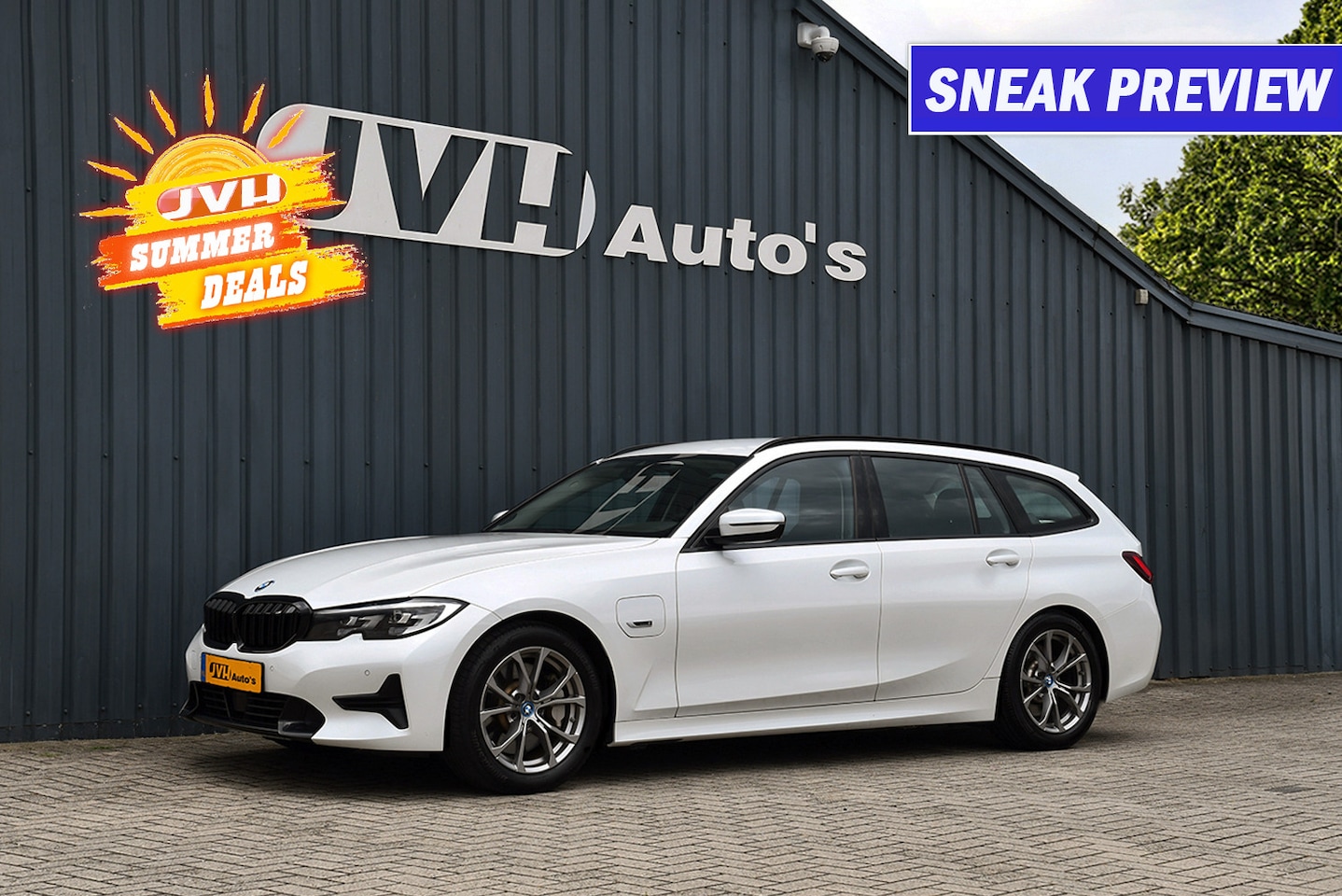BMW 3-serie Touring - 330e eDrive PHEV Sport Line 04-2022 | VirtualCP | Blackline | 1/2Leder | Memory | AppleCar - AutoWereld.nl