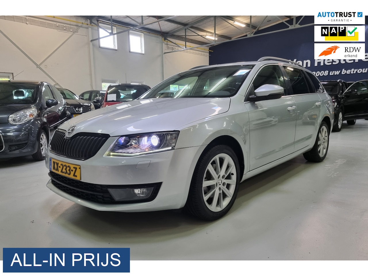 Skoda Octavia Combi - 1.2 TSI Greentech Elegance Businessline ✅7-TRAPS DSG ✅COMPLETE AUTO!! - AutoWereld.nl
