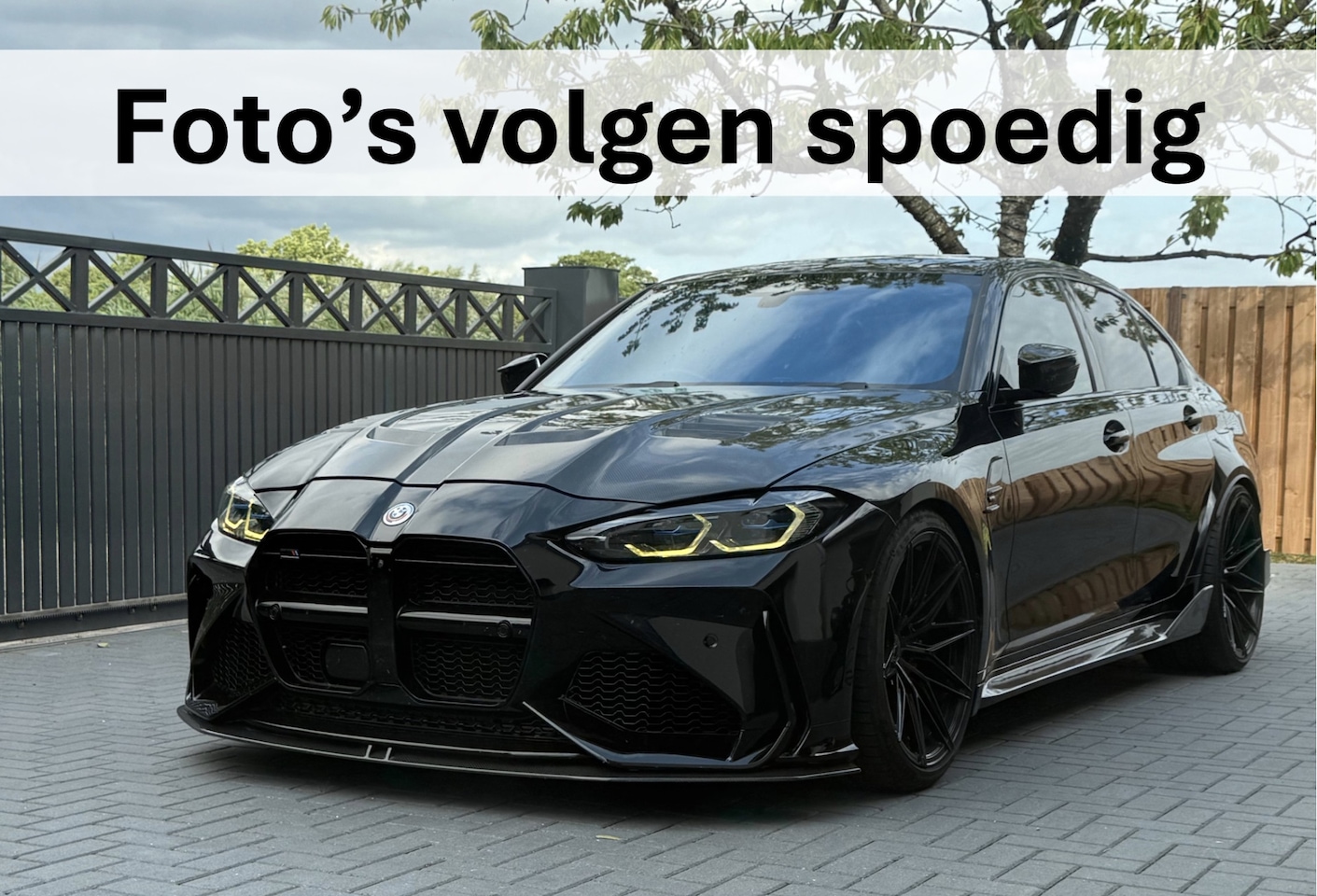 BMW M3 - 3-serie xDrive Competition HuD / Laser / Carbon / Adap.cruise / 360cam / H&K / Driving ass - AutoWereld.nl