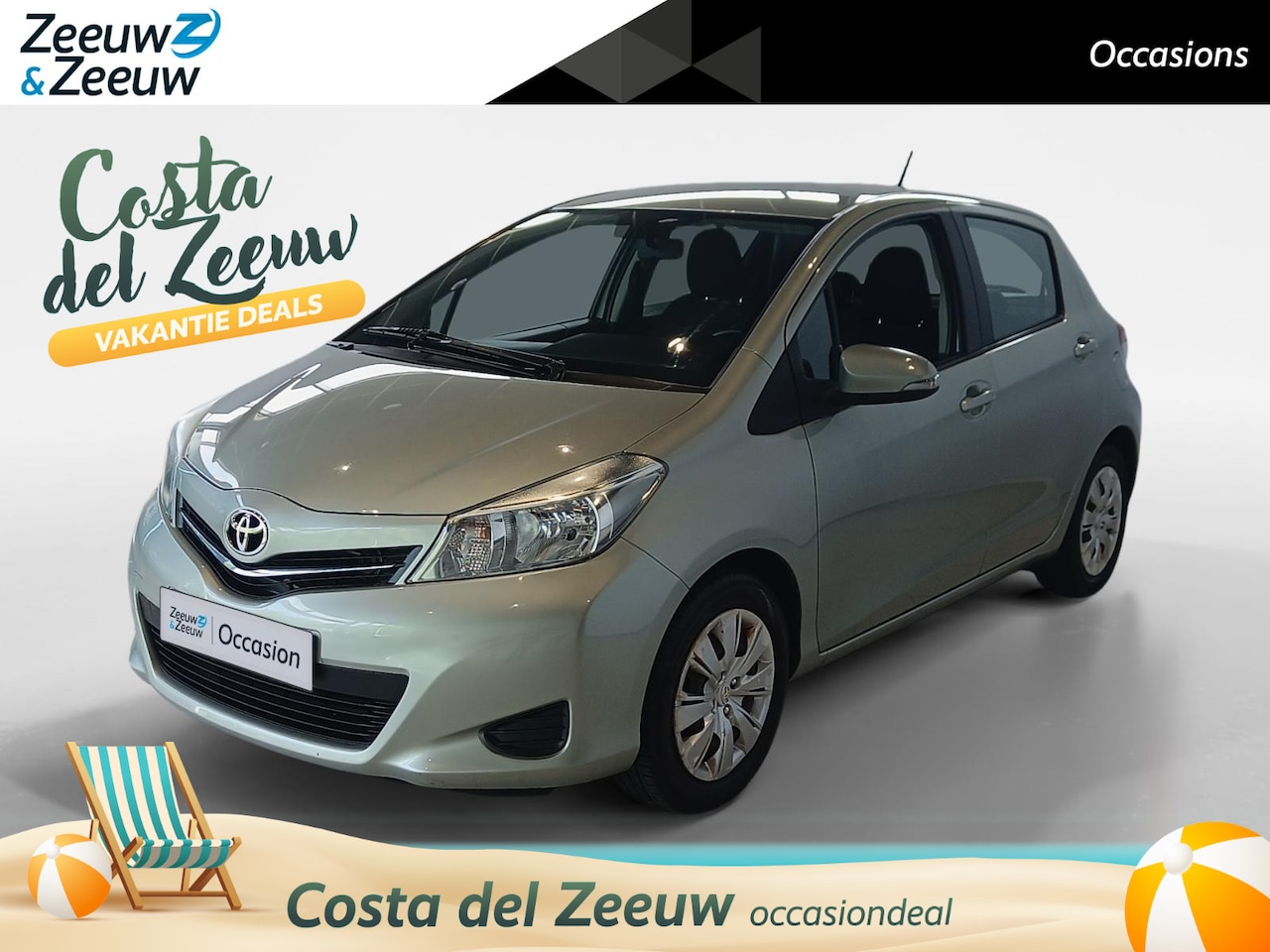 Toyota Yaris - 1.3 VVT-i Aspiration *Camera*Airco*Tel Bluetooth*Nette auto! - AutoWereld.nl