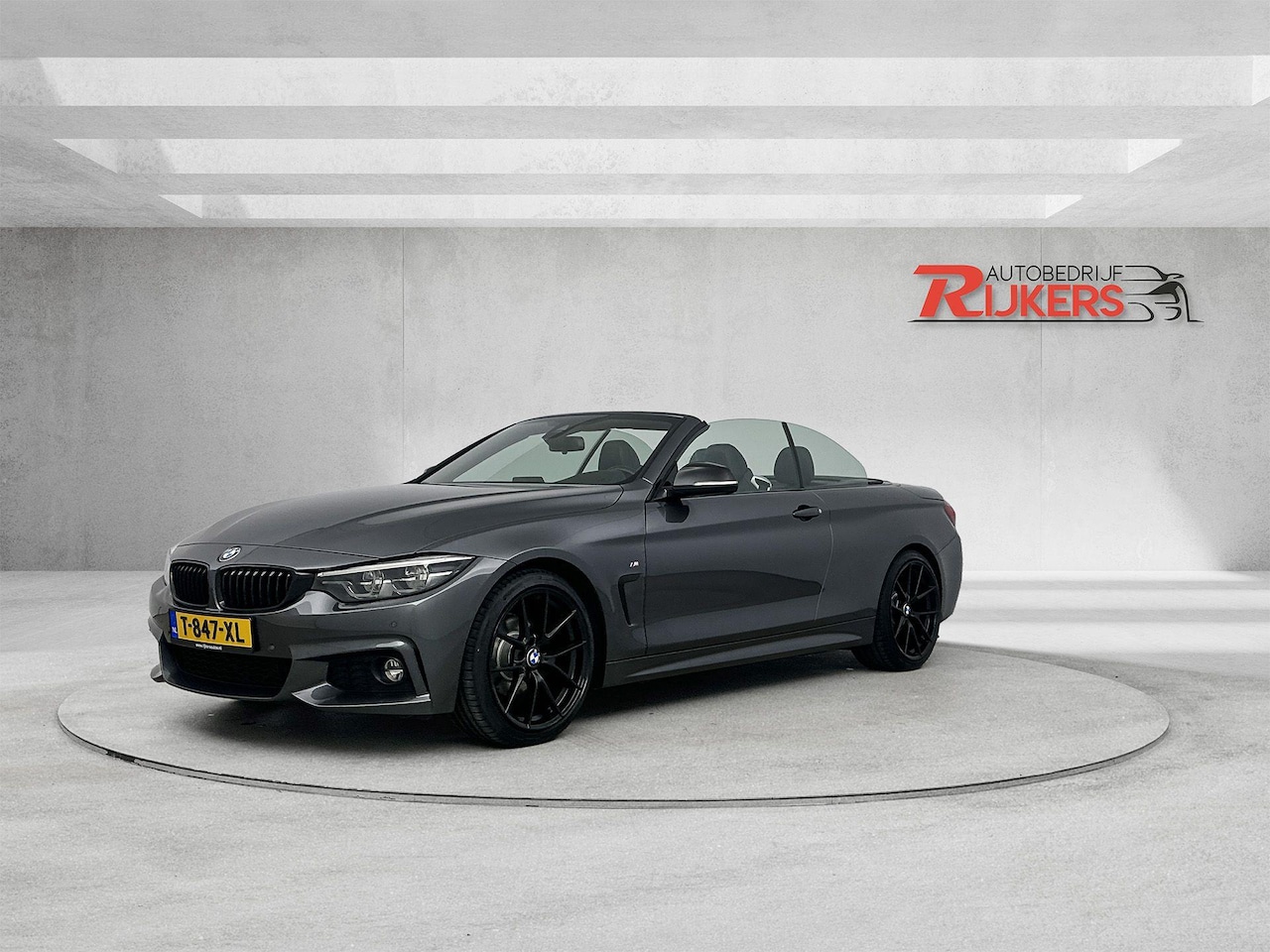 BMW 4-serie Cabrio - 420i High Executive M pakket Autom,Camera A,Cruise Contr,HUD,Climate Contr,Stoelverwarming - AutoWereld.nl