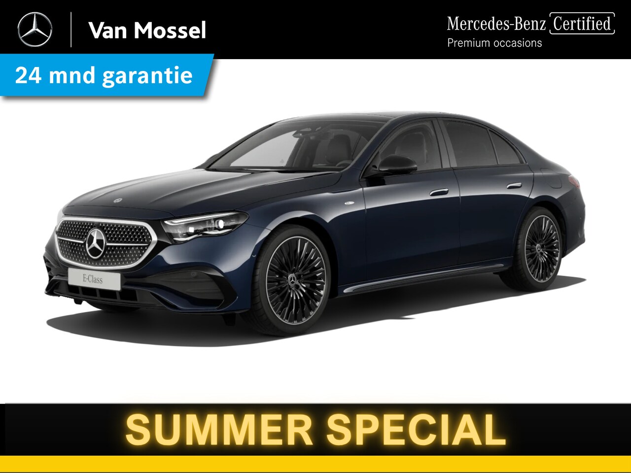 Mercedes-Benz E-klasse - 300 e Sport Edition / Stoelverwarming / 360Graden-Camera/ Panorama-schuifdak / Night-Pakke - AutoWereld.nl
