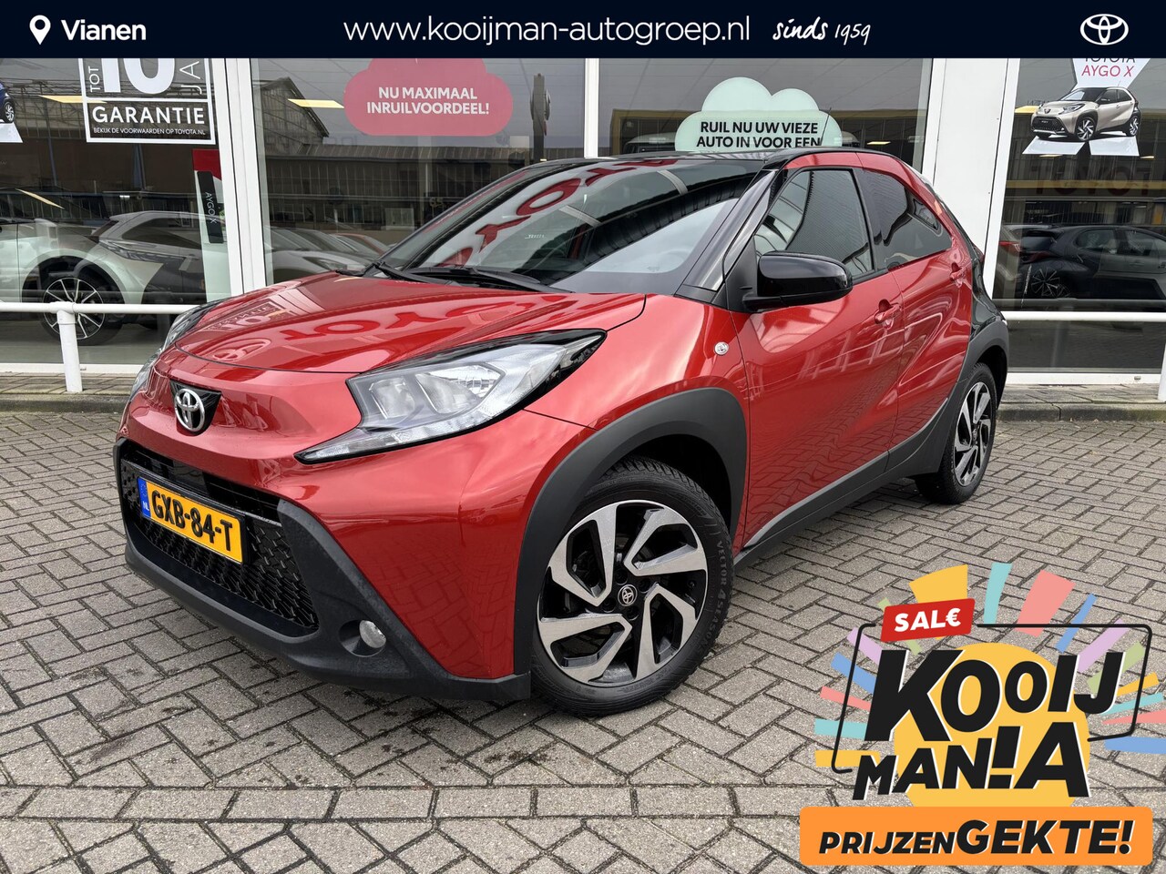 Toyota Aygo X - 1.0 VVT-i MT Pulse APPLE CARPLAY/ ANDROID AUTO, STOELVERWARMING, ZEER LUXE! - AutoWereld.nl