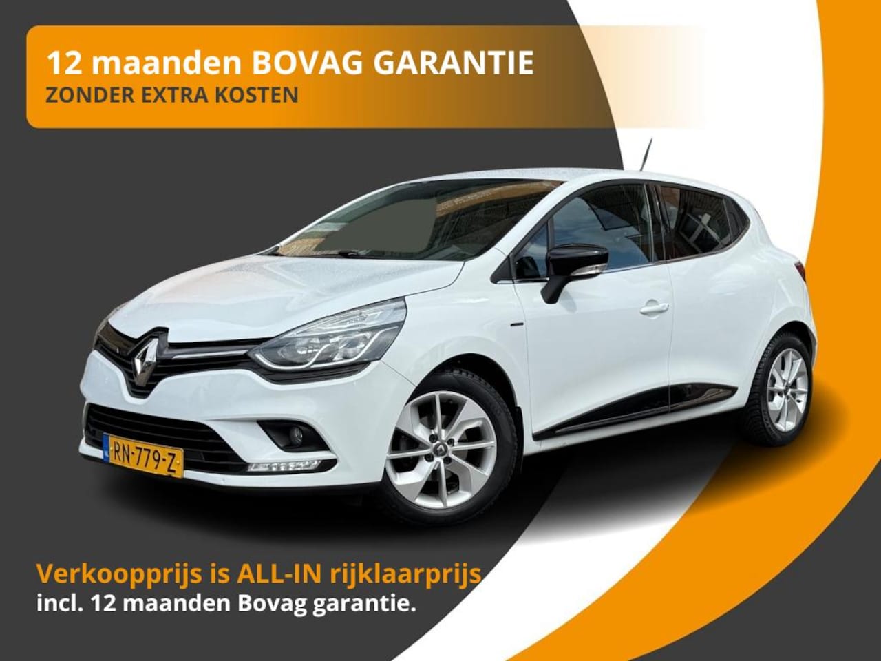 Renault Clio - TCe 90 LIMITED NAVI/CRUISE/PDC/LMV/NL-AUTO/75.000 km! - AutoWereld.nl