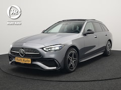 Mercedes-Benz C-klasse Estate - 300 e AMG Night Plug In Hybrid 320pk Dealer O.H. PHEV | Panodak | Trekhaak af Fabriek | Al