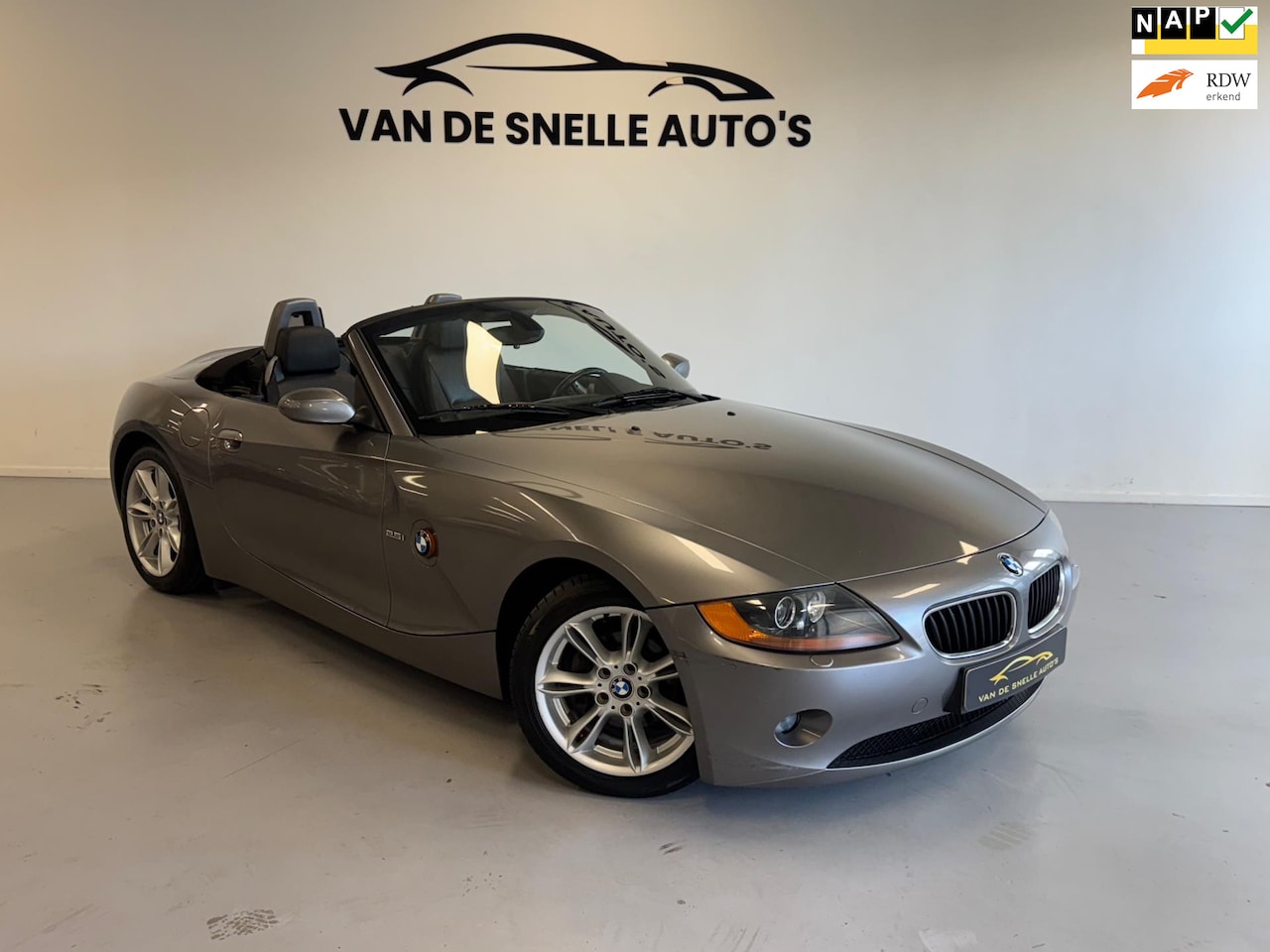 BMW Z4 Roadster - 2.5i S CRUISE/AIRCO/ONDERHOUDSGESCHIEDENIS - AutoWereld.nl