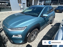 Hyundai Kona Electric - EV Premium 64 kWh Verwacht | Afneembare trekhaak | Dodehoek detectie | Elektrisch verstelb