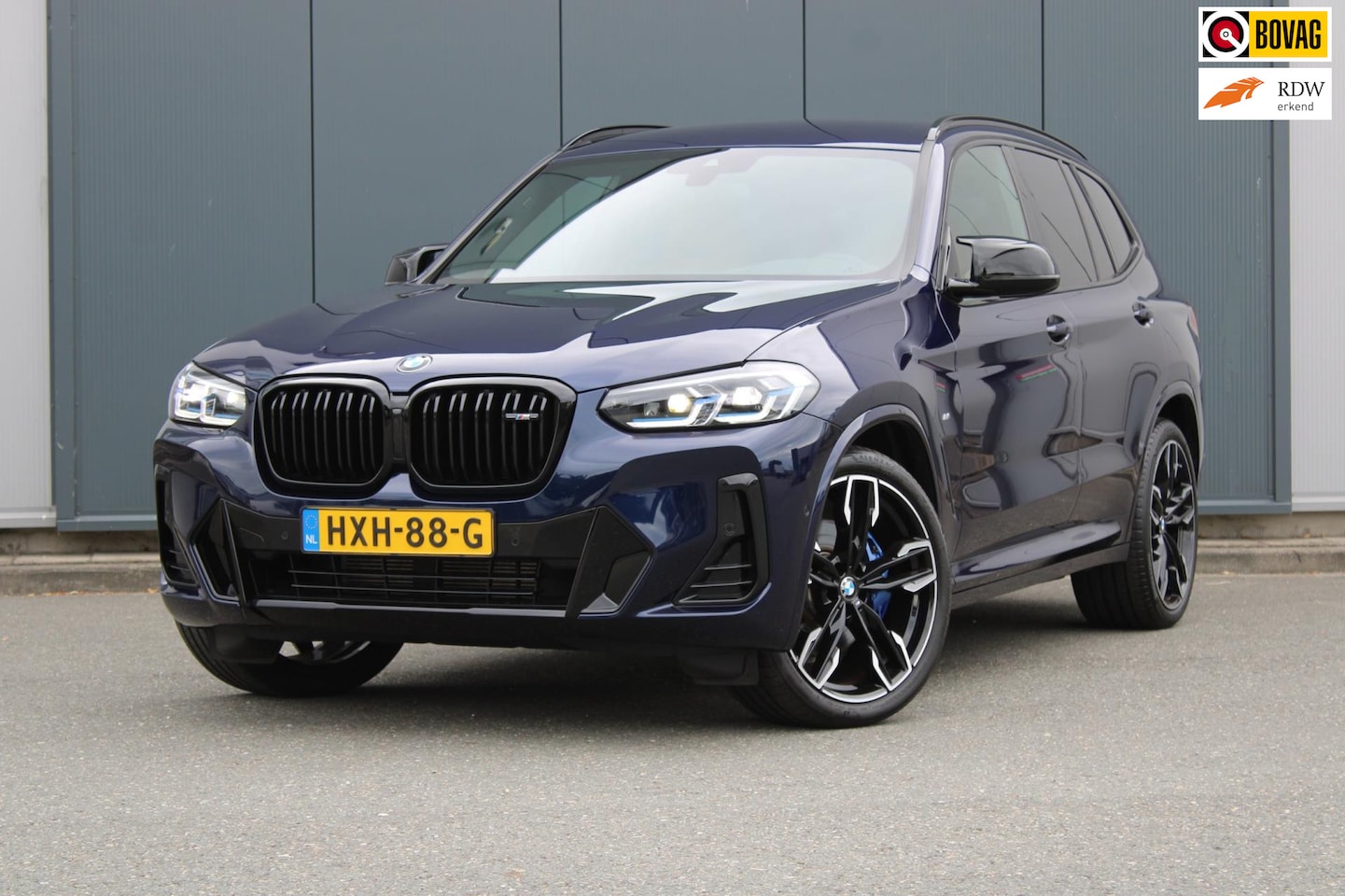BMW X3 - M40i xDrive High Executive M40i xDrive High Executive, BTW, BMW INDIVIDUAL Tanzanite Blue II Metallic, M-Sport Stoele - AutoWereld.nl