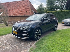 Nissan Qashqai - 1.2 Tekna +-Leer-Navi-Camera-Trekhaak-Stoelverw-Bose-Pano