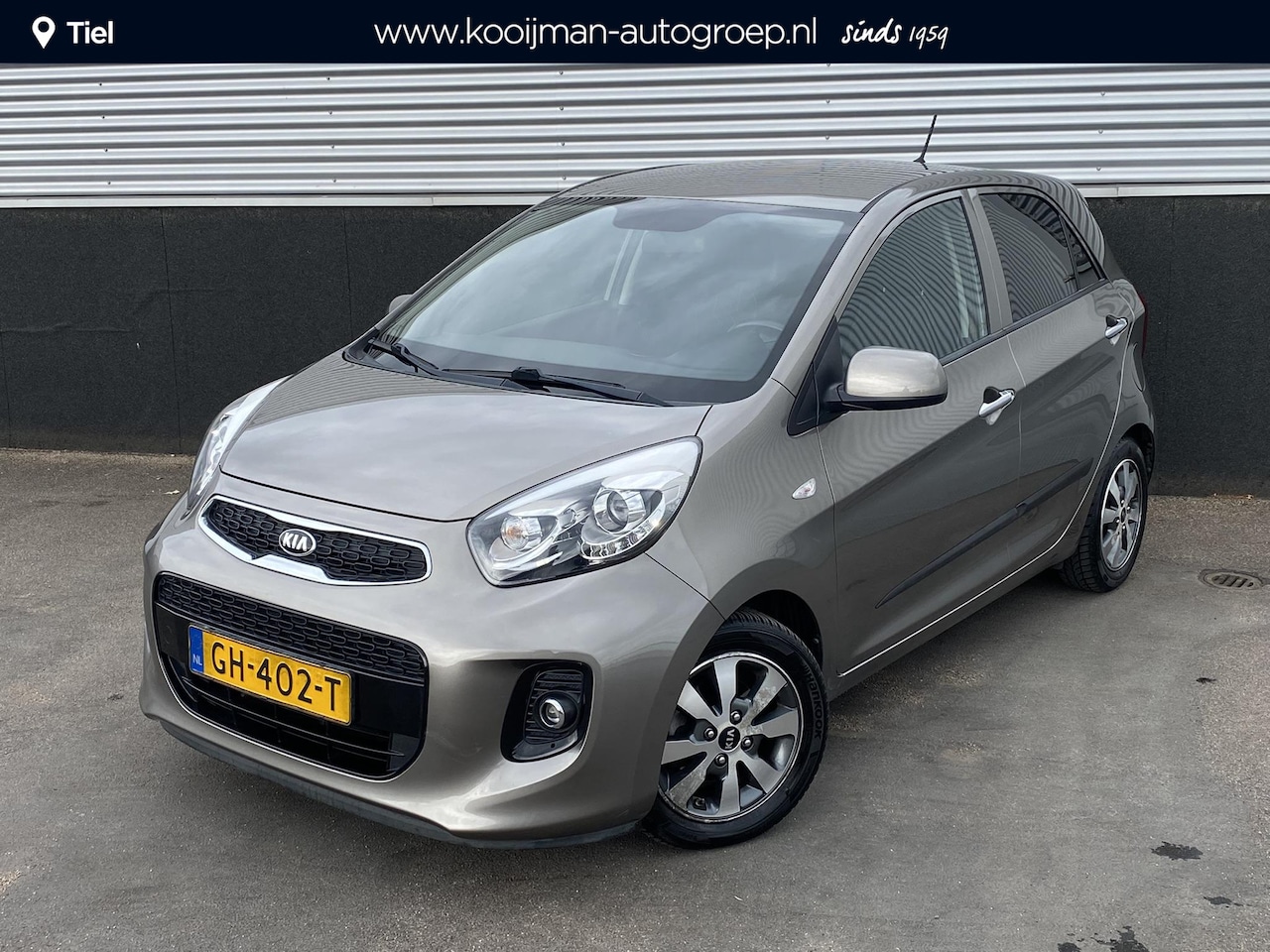 Kia Picanto - 1.0 CVVT First Edition Cruise control, Lichtmetalen velgen, Privacy glass, Bluetooth, elek - AutoWereld.nl