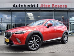 Mazda CX-3 - 2.0 SkyActiv-G Automaat TS+ Zwart Leder | LED | Bose | Head-Up | Afn. Trekhaak | Keyless