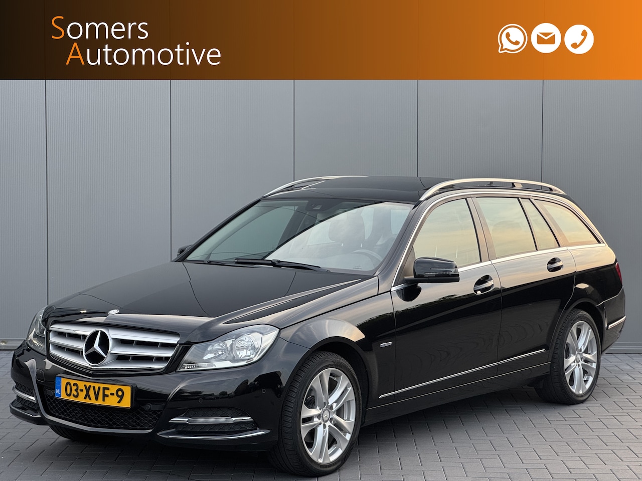 Mercedes-Benz C-klasse Estate - 180 Avantgarde | Panorama | Stoelverwarming | Afn. Trekhaak | Navigatie - AutoWereld.nl