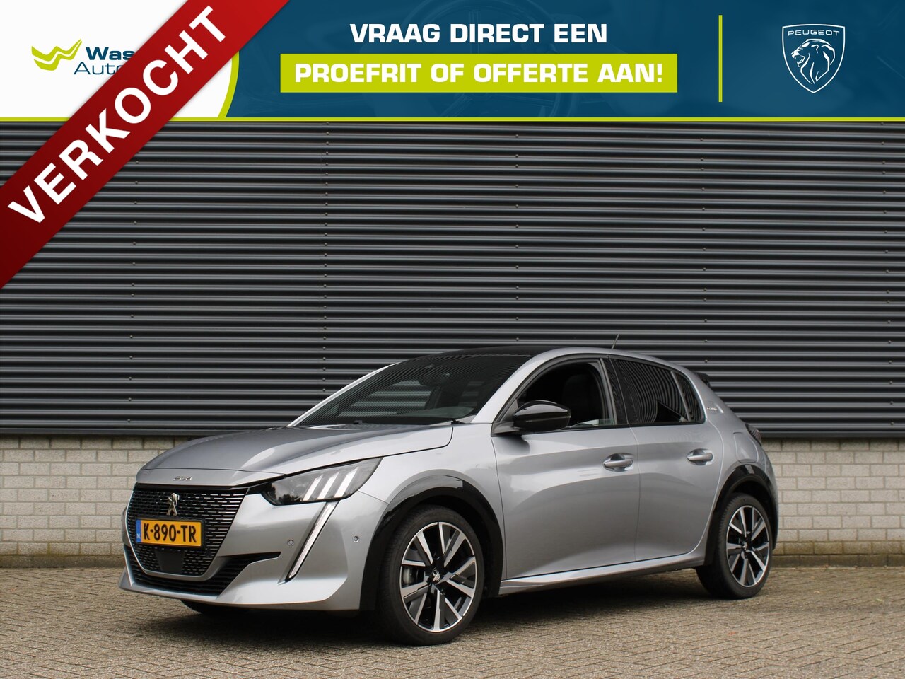 Peugeot 208 - GT-Line 100pk EAT8 I Automaat I Panoramadak I Stoelverwarming I Dodehoek Bewaking I Adapti - AutoWereld.nl