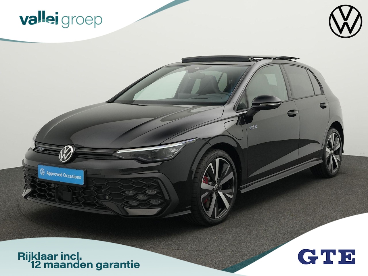 Volkswagen Golf - 1.5 272 pk DSG eHybrid GTE | Panoramadak | Trekhaak | IQ Light | Rondomzicht camera | Head - AutoWereld.nl