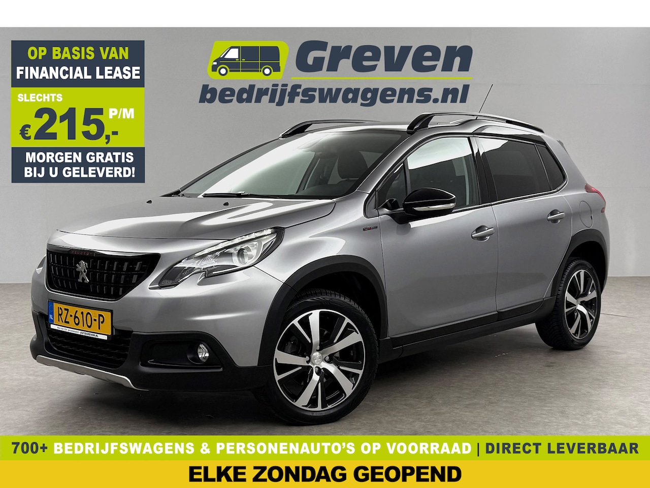 Peugeot 2008 - 1.2 110PK PureTech GT-Line Sfeerverl. Camera Carplay LED Pano Trekhaak Clima Cruise Navi P - AutoWereld.nl