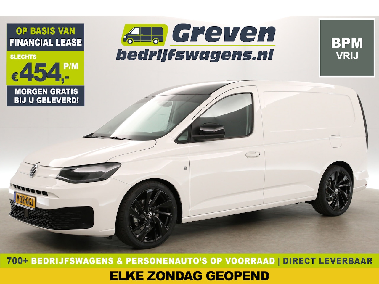 Volkswagen Caddy Cargo Maxi - 2.0 TDI L2H1 | 123PK | BPM VRIJ | Verlaagd | LED | Licht&Zicht Pakket | Airco Cruise Carpl - AutoWereld.nl