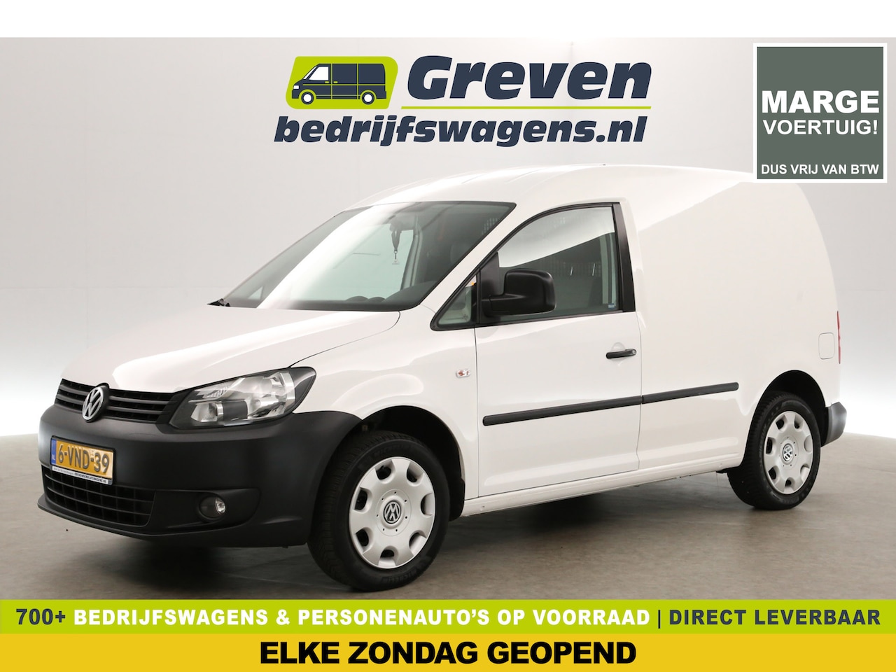 Volkswagen Caddy - 1.6 TDI L1H1 | MARGE! | APK tot 04-2026 | Airco Cruise Trekhaak Elektrpakket Schuifdeur - AutoWereld.nl