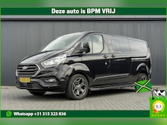 Ford Transit Custom - 300 TDCI | 170PK | 5-Zits | CarPlay | DC | Navi | Camera | Zijschuifdeur R + L | LED | Cru