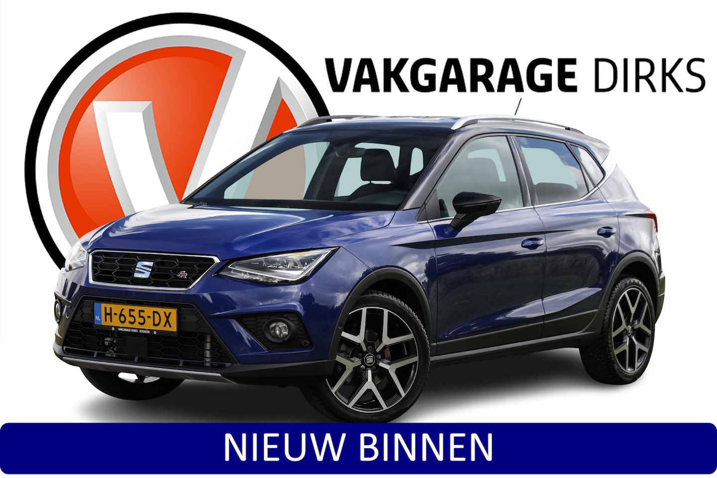 SEAT Arona - TSI FR Intense ✅ LED ✅ Beats ✅ Camera - AutoWereld.nl
