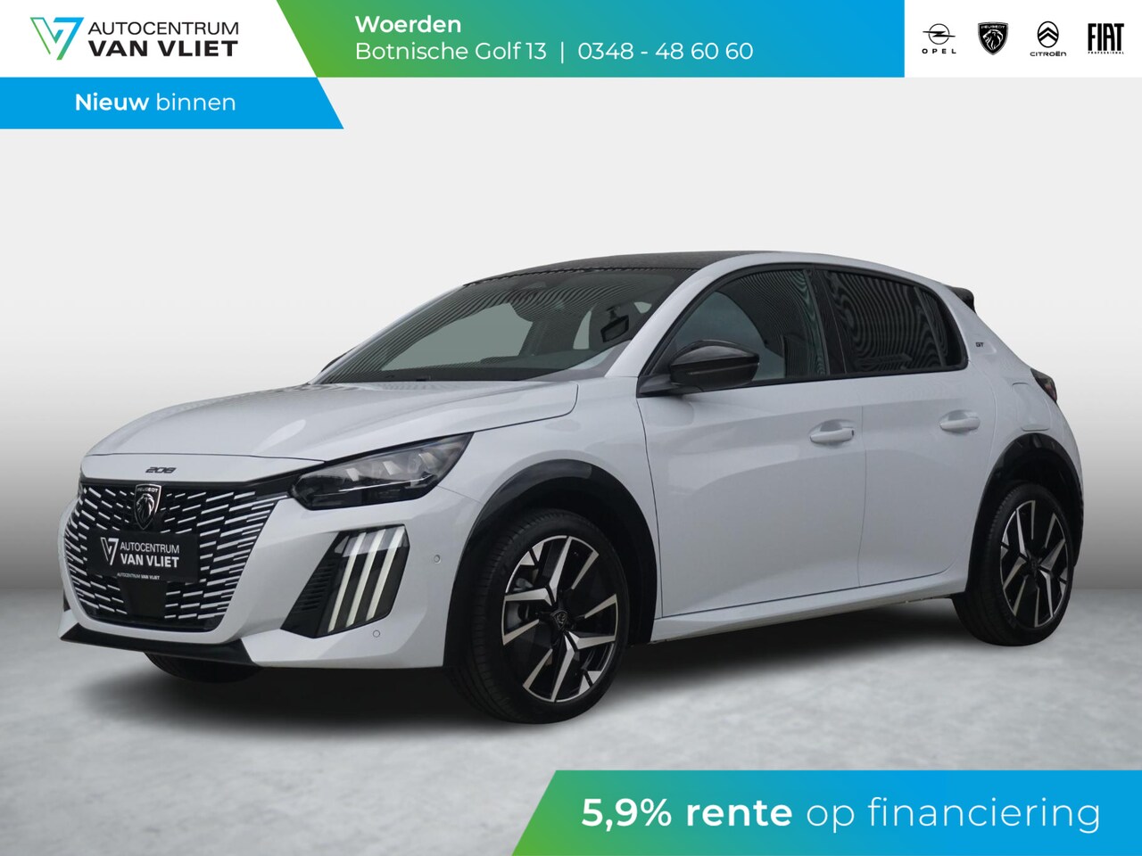 Peugeot 208 - 1.2 Hybrid 110 e-DCS6 GT 1.2 Hybrid 110 e-DCS6 GT - AutoWereld.nl