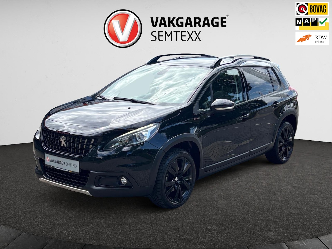 Peugeot 2008 - 1.2 Turbo GT-line | Navi | Camera | Panodak | Clima | Cruise | Dakrails | PDC Achter | Hal - AutoWereld.nl