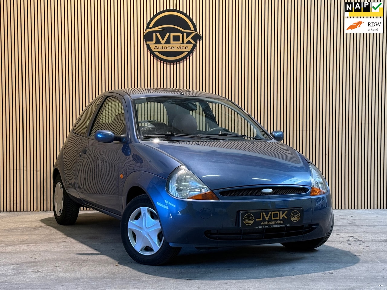 Ford Ka - 1.3 Ka des Bouvrie LEDER/AIRCO/APK/NAP/ELEK RAMEN - AutoWereld.nl