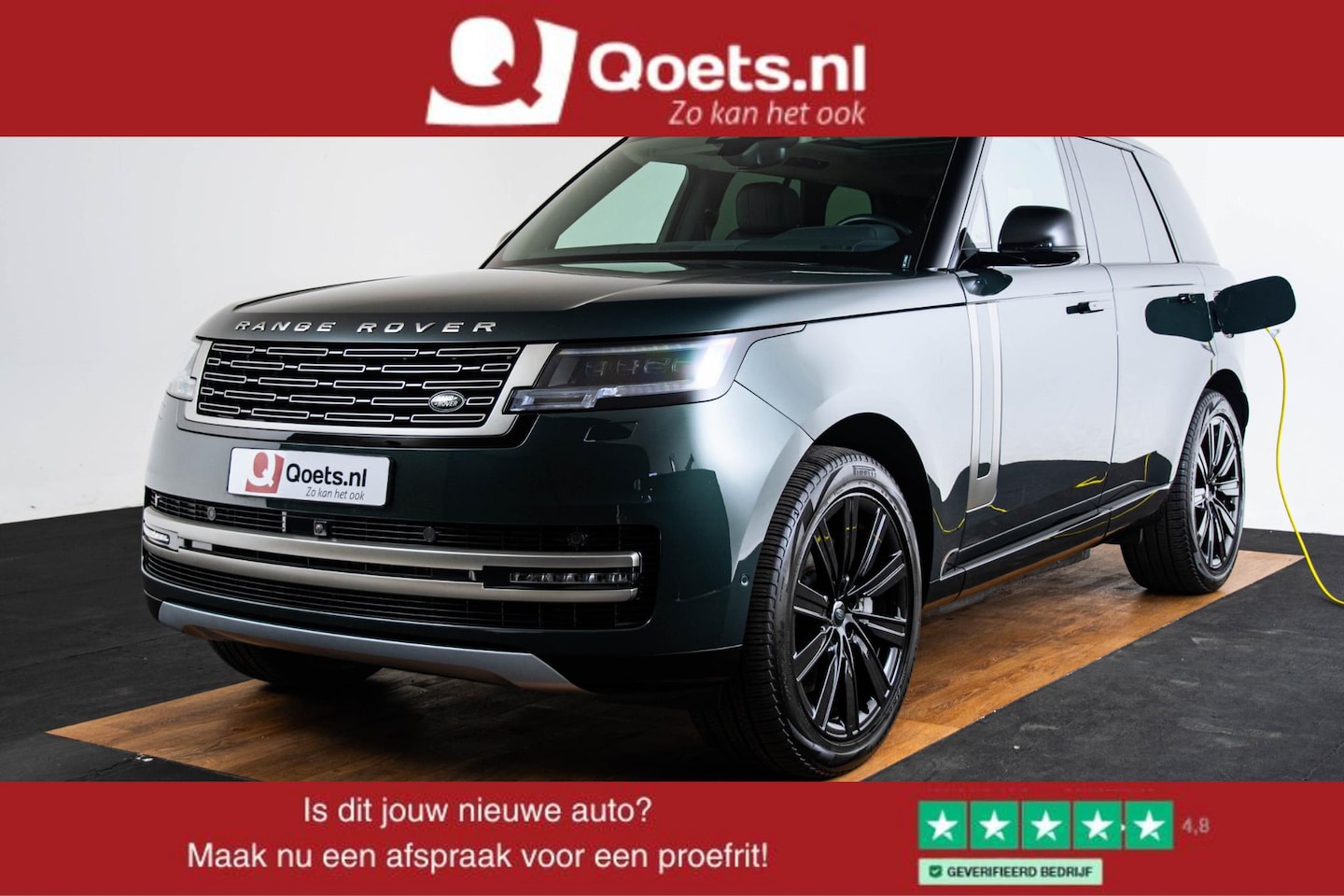Land Rover Range Rover - 3.0 P440e SE PHEV Panoramadak - Trekhaak - Meridian - Privacy glas - Adaptieve cruise cont - AutoWereld.nl