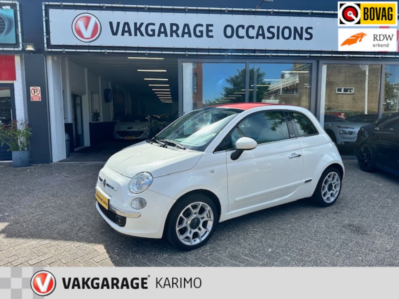 Fiat 500 C - 1.2 Lounge 1.2 Lounge,Leer Airco, - AutoWereld.nl