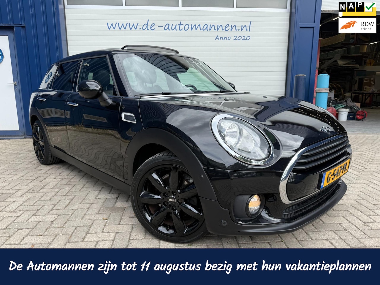 MINI Clubman - Mini 1.5 Cooper Chili Serious Business AUTOMAAT / LEER / PANO DAK / NAVI / CRUISE / PDC - AutoWereld.nl