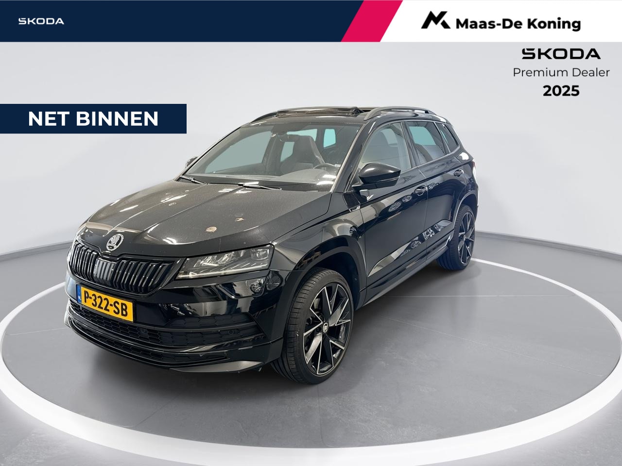 Skoda Karoq - 1.5 Tsi 150pk DSG ACT Sportline Business · Panoramadak · Apple/Android Car Play · Navi · K - AutoWereld.nl