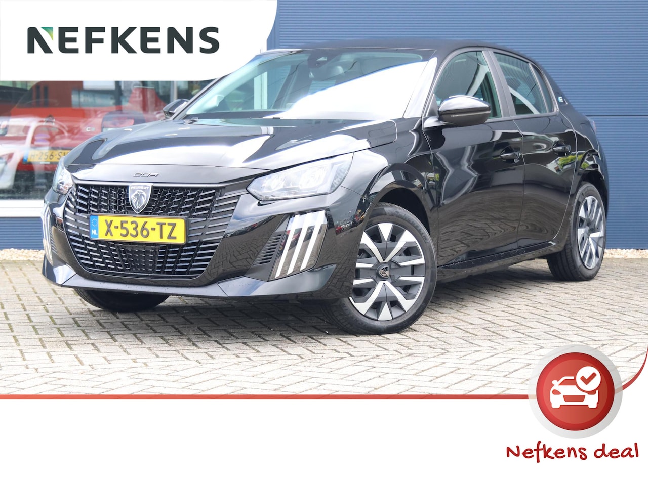 Peugeot e-208 - EV Active 51 kWh Automaat | Navigatie | 3-fase laden | Cruise Control | Parkeersensoren v+ - AutoWereld.nl