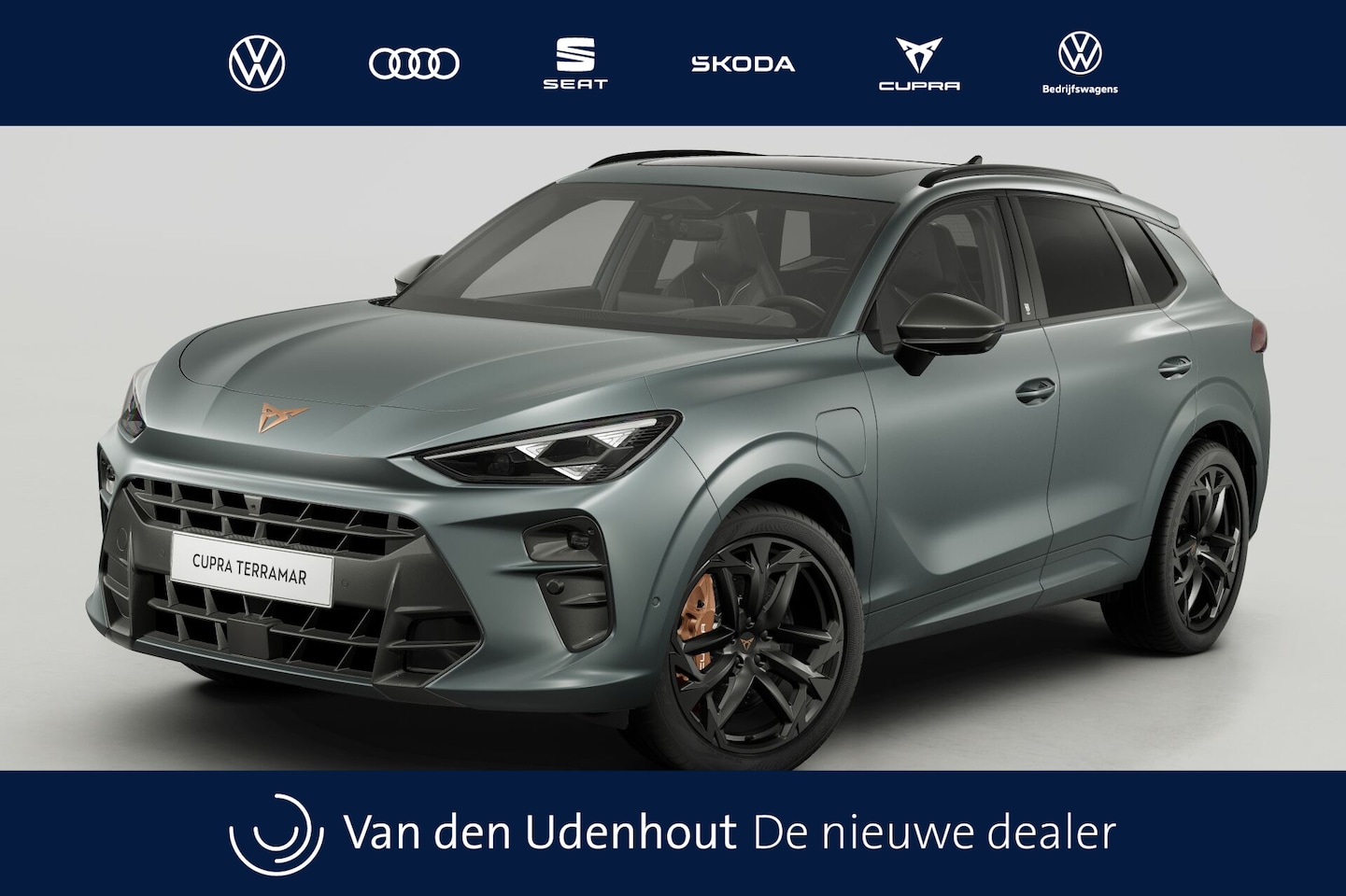 CUPRA Terramar - 1.5 TSI e-Hybrid 272 6DSG VZ America's CUP | 360 graden camera | Achteruitrijcamera | Draa - AutoWereld.nl