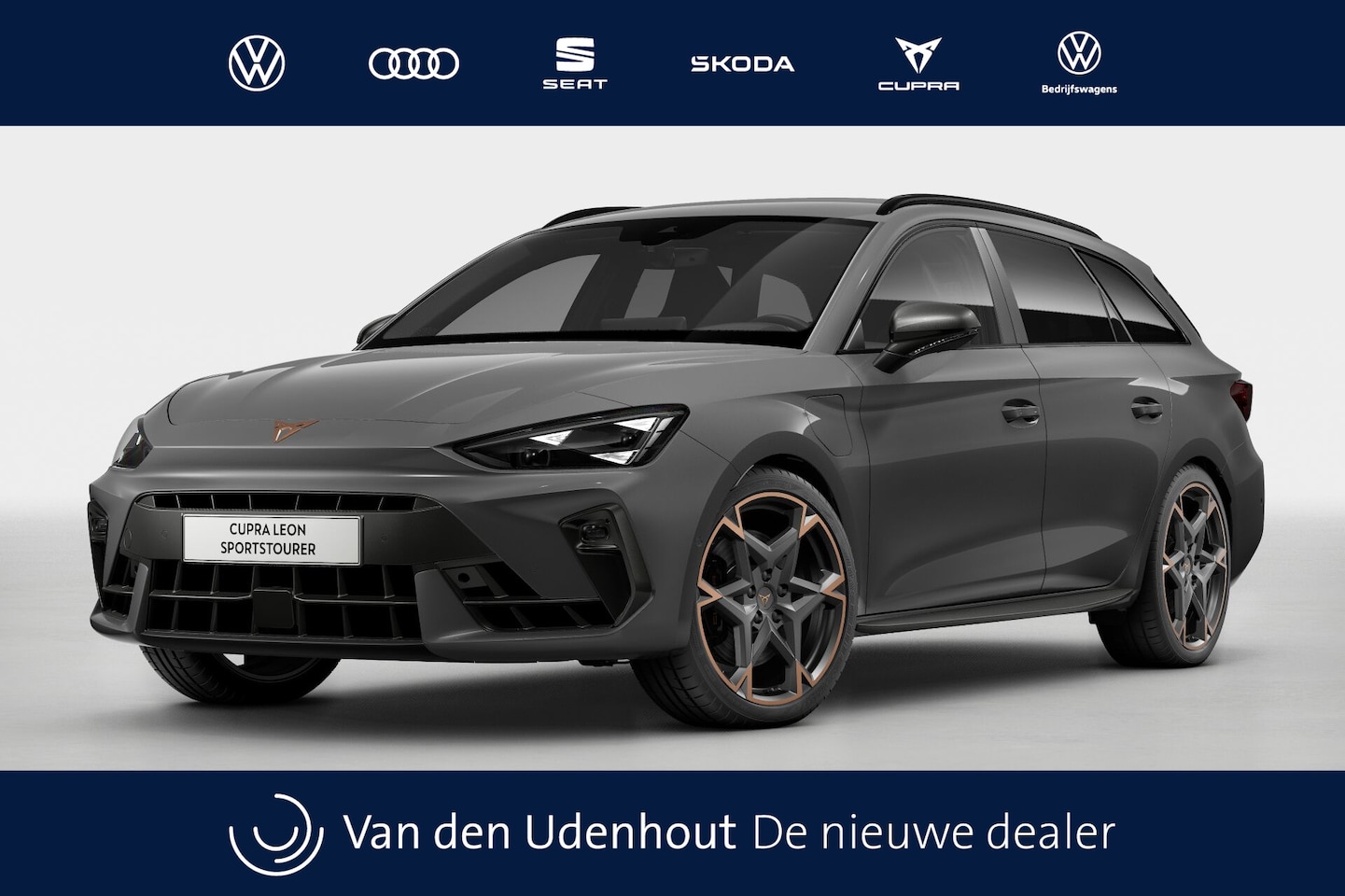 CUPRA Leon Sportstourer - 1.5 TSI e-Hybrid 272 6DSG VZ Performance | Achteruitrijcamera | Digitaal instrumentenpanee - AutoWereld.nl