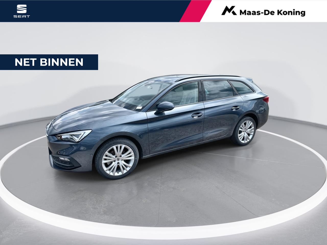 SEAT Leon Sportstourer - 1.5eTSI/150PK Style DSG · Camera + Parkeersensoren · Keyless · App connect · Garantie tot - AutoWereld.nl