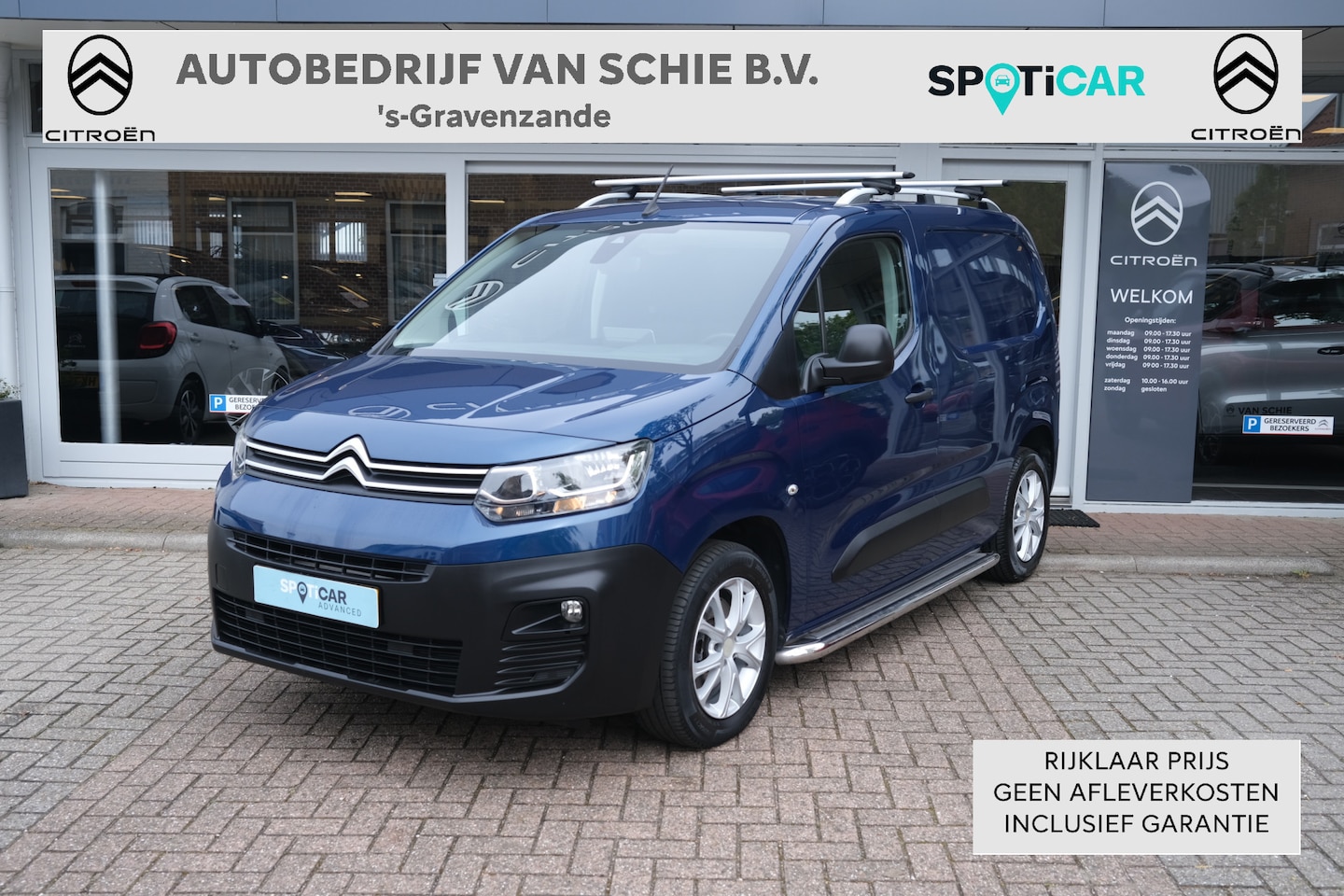 Citroën Berlingo - BlueHDI 130 Club Automaat-8 LM velgen | Roofrails | Trekhaak etc - AutoWereld.nl
