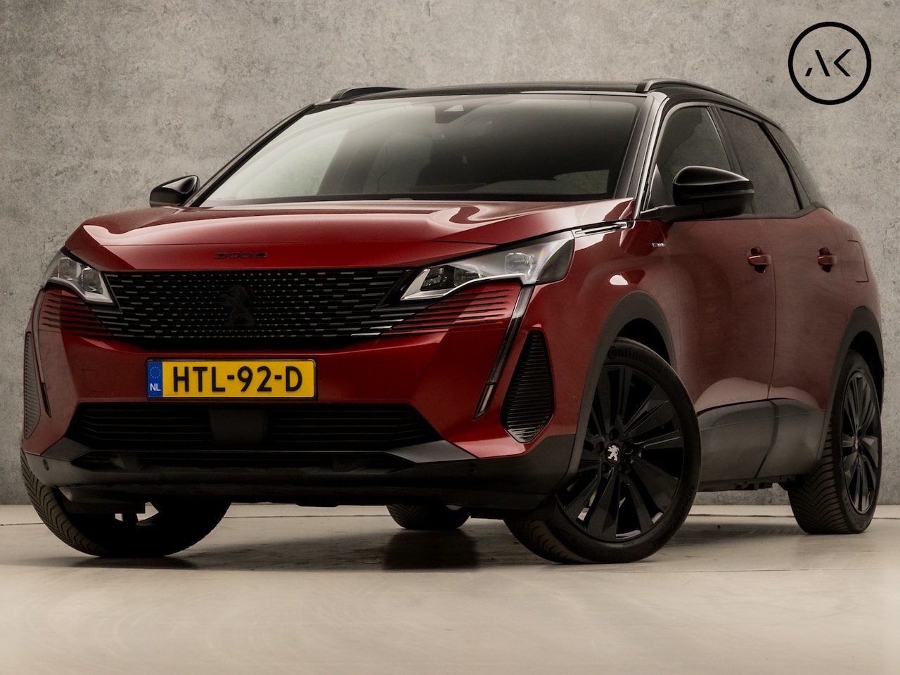 Peugeot 3008 - 1.6 HYbrid 225 GT Sport 225Pk Automaat (PANORAMADAK, NIEUW MODEL, NAPPA LEDER, APPLE CARPL - AutoWereld.nl