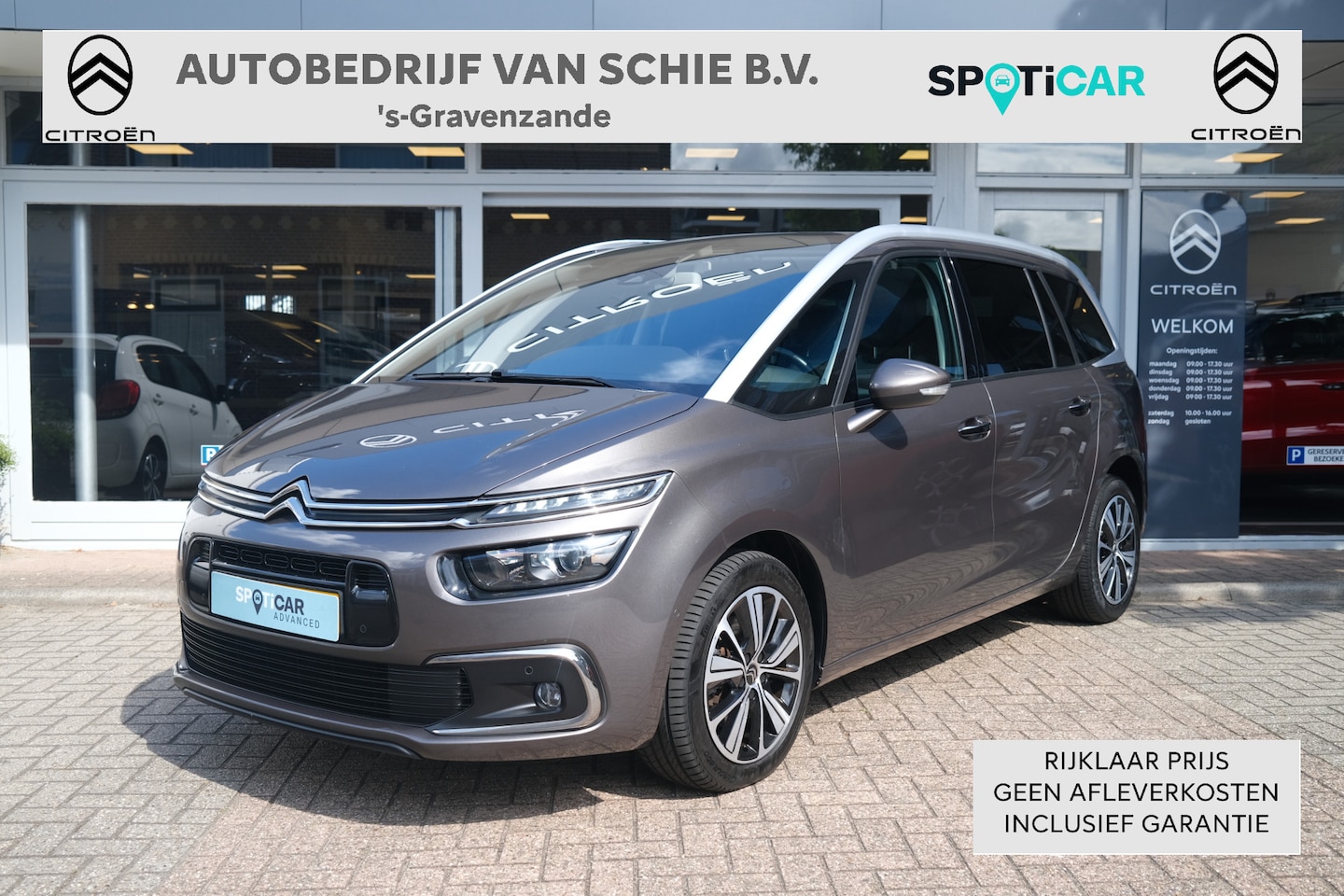 Citroën Grand C4 Picasso - e-THP 165 Shine Automaat-6 Xenon | Panoramadak | Trekhaak etc - AutoWereld.nl