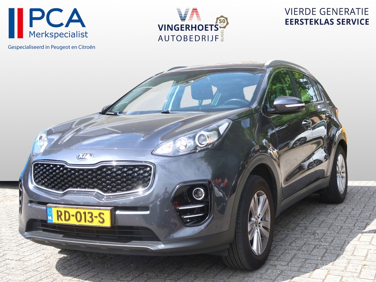 Kia Sportage - PARELTJE * 1.6 GDI DynamicLine 130 Pk Benzine 4-Cilinders met 1.400 Kg Trekvermogen. * Nav - AutoWereld.nl