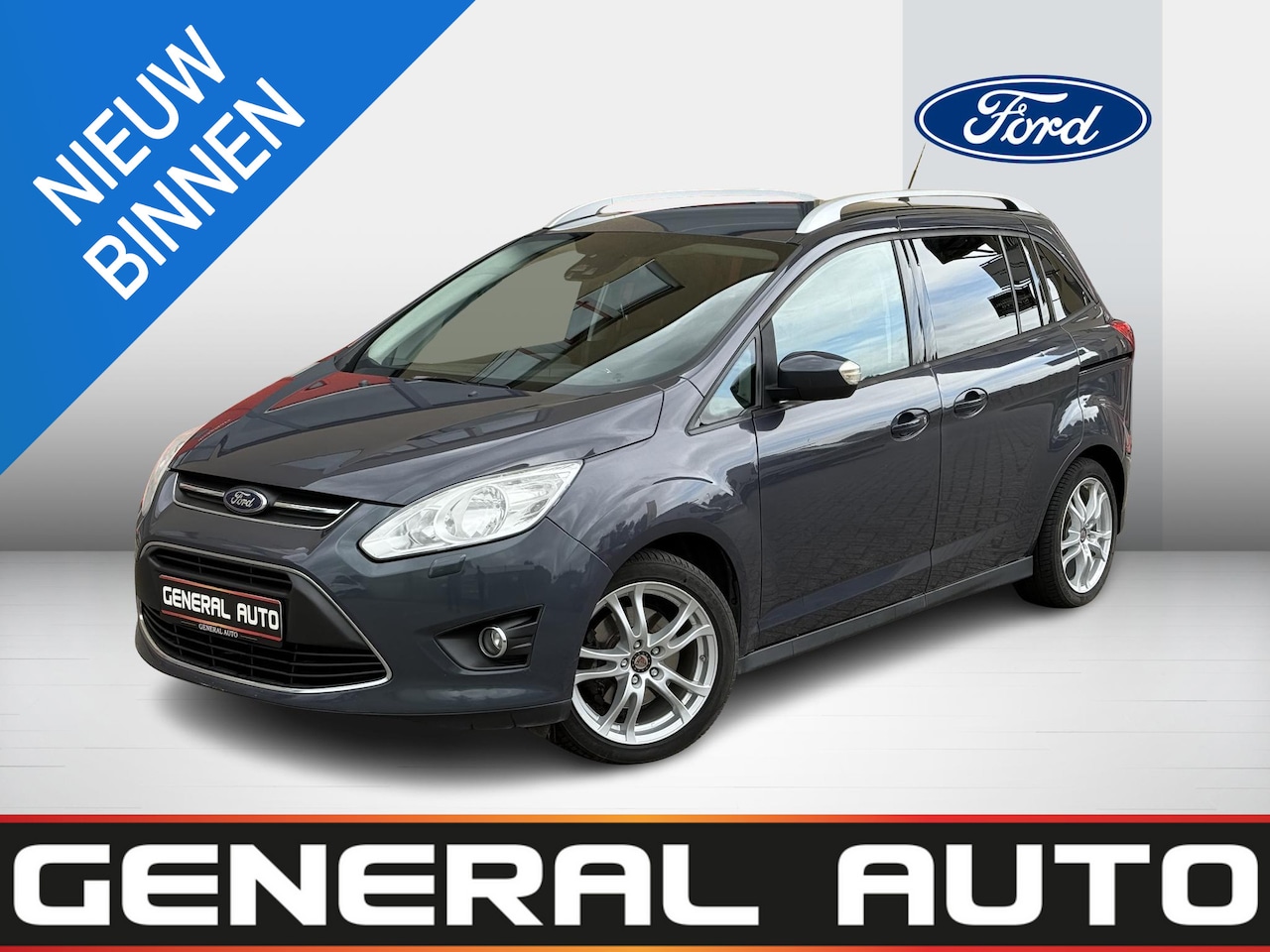 Ford Grand C-Max - 1.0 Titanium 7p. NAVI, Nieuwe Distributieriem - AutoWereld.nl