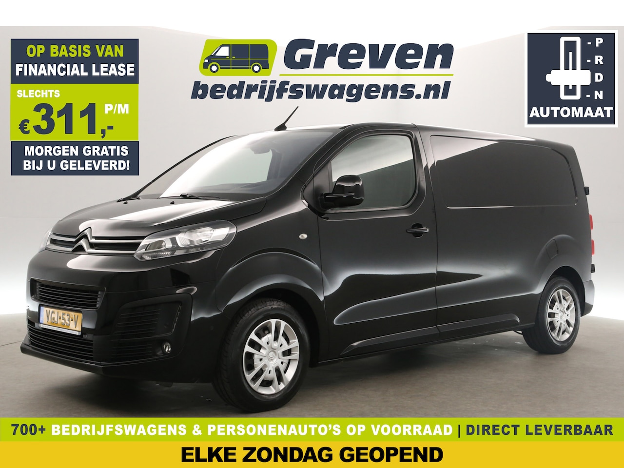 Citroën Jumpy - 2.0 BlueHDI L2H1 180PK Automaat Airco Cruise Camera Carplay Head-Up Navi PDC LED Elektrpak - AutoWereld.nl