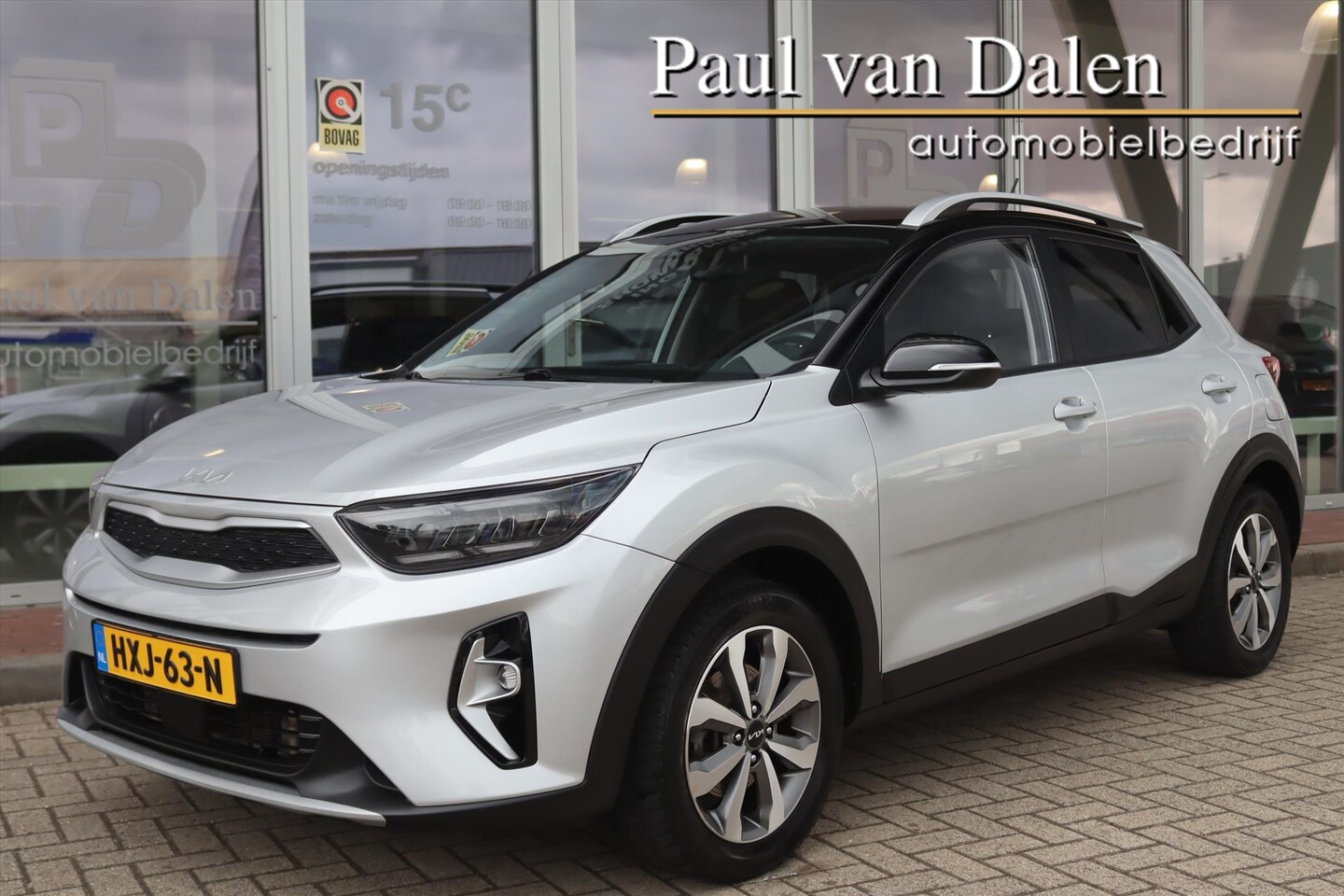 Kia Stonic - 1.0 T-GDi 120PK DYNAMICLINE Navi carplay | Clima | Led | Cruise | Stuur/stoelverw. | 16 in - AutoWereld.nl
