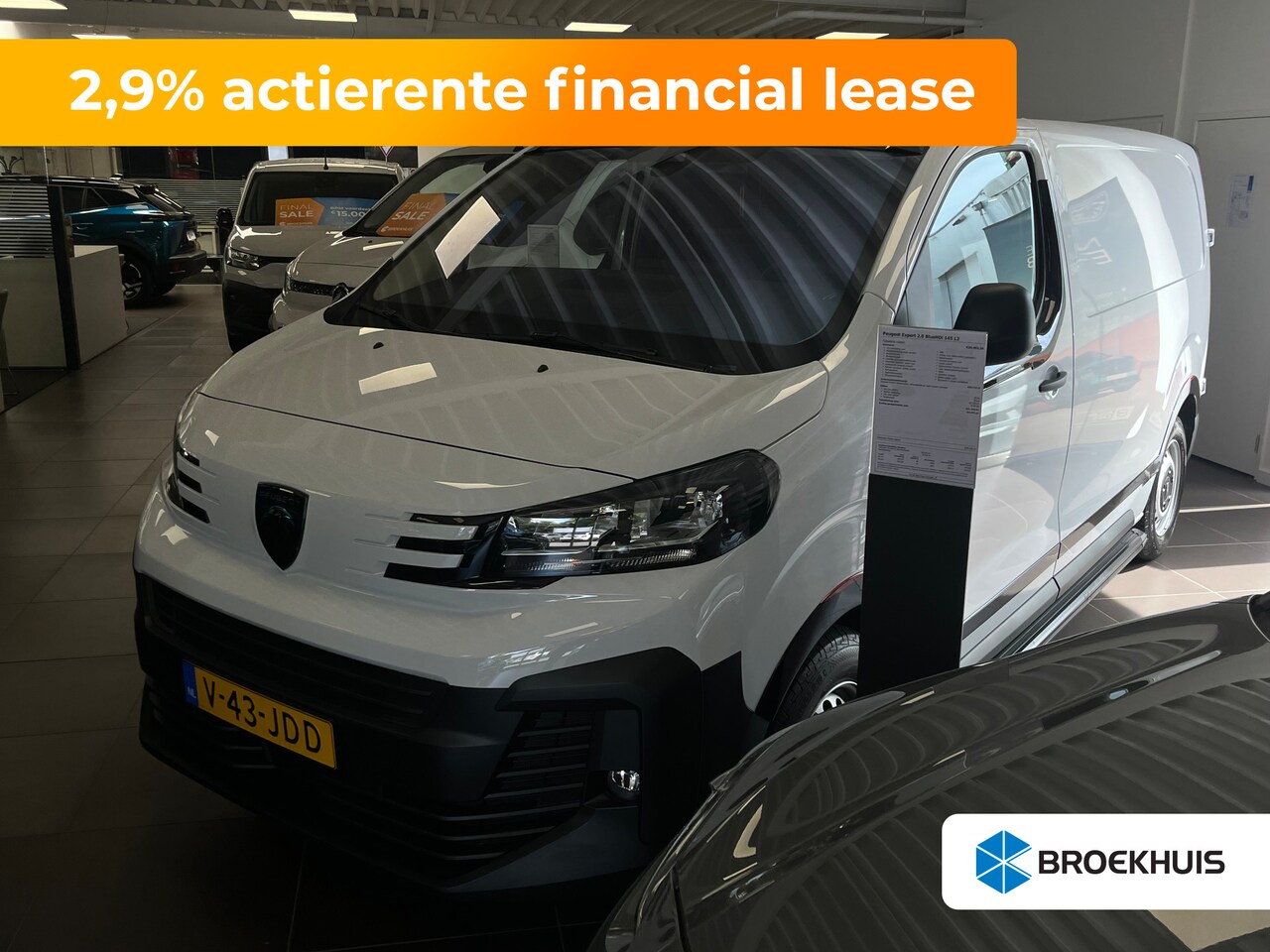 Peugeot Expert - Standaard | 16" stalen velgen | Elektrisch bedienbare en verwarmbare buitenspiegels | Geti - AutoWereld.nl