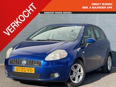 Fiat Grande Punto - 1.4-16V Ed. Lusso | Airco | 5 deurs | Blauw