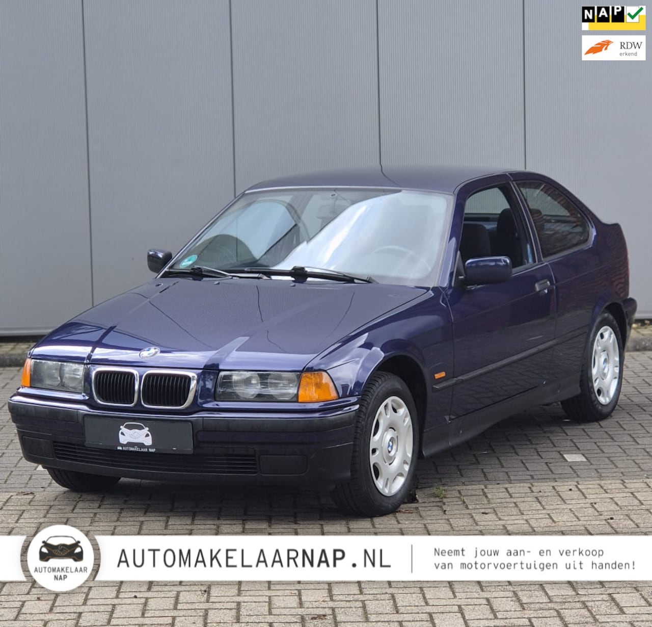 BMW 3-serie Compact - 316i Executive / Org. NL / Elektrische ramen / Youngtimer / Dealer onderhouden / - AutoWereld.nl