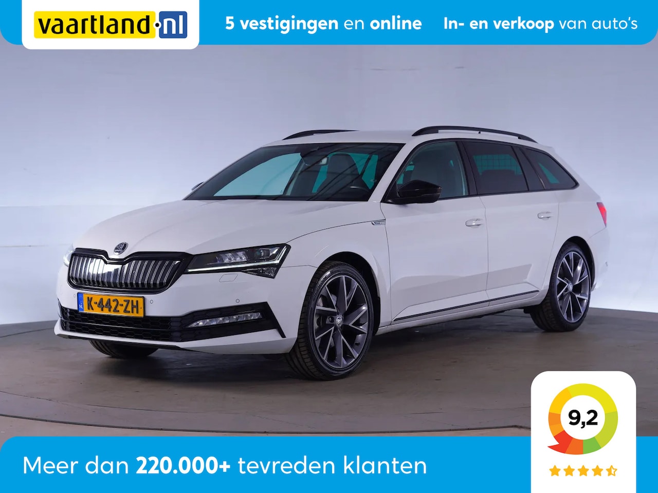 Skoda Superb - 1.4 TSI iV PHEV Sportline Business [ LED Virtual Navi Camera ] - AutoWereld.nl