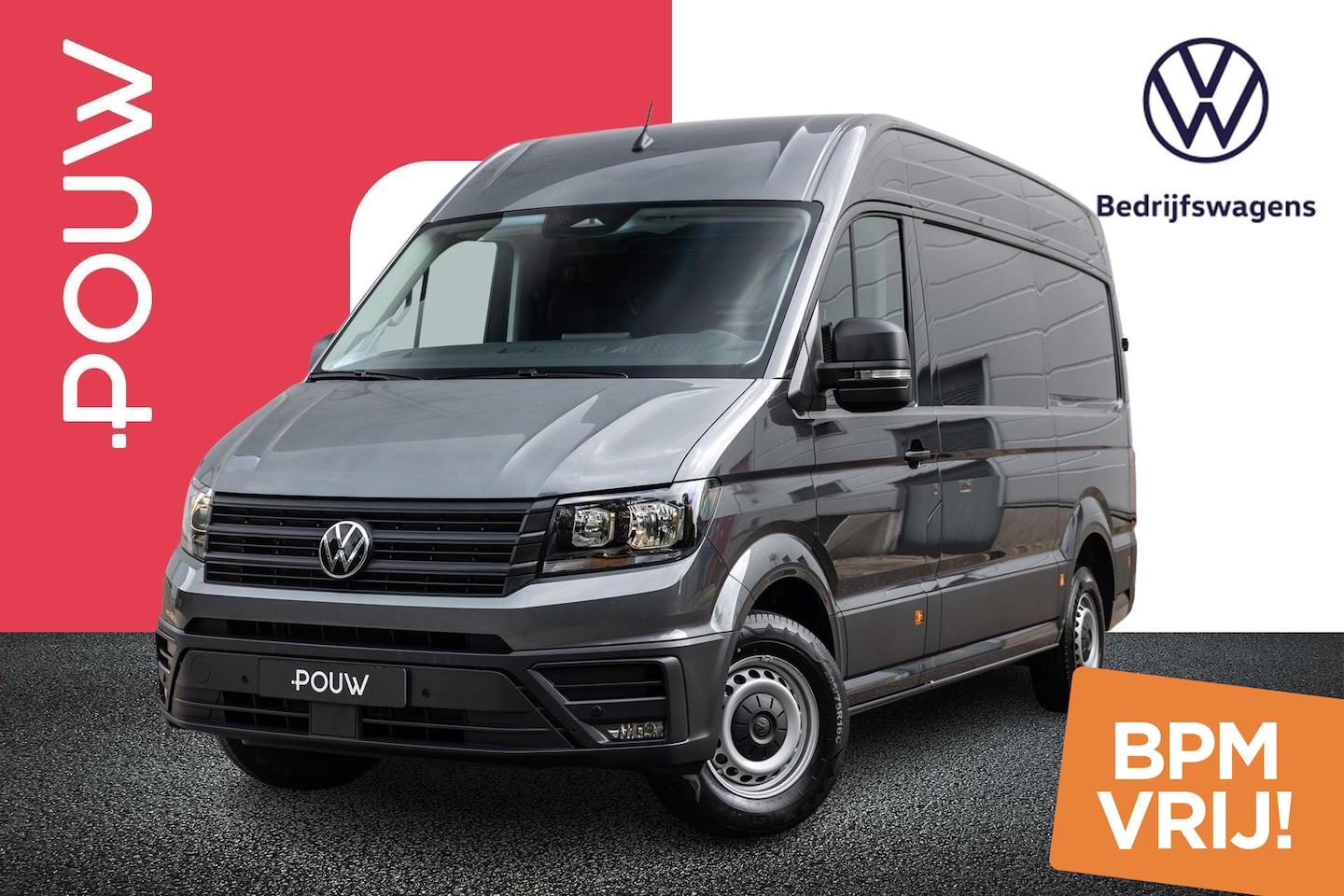 Volkswagen Crafter - 35 2.0 TDI 140pk L3H3 Highline | 2 Zitplaatsen Rechtsvoor | Trekhaak | Vering Verzwaard - AutoWereld.nl