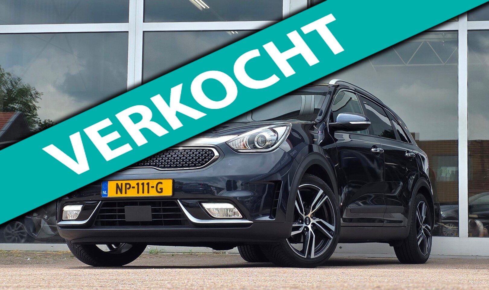 Kia Niro - 1.6 GDi Hybrid ExecutiveLine 3e eigenaar Leer Xenon Led Mooi! - AutoWereld.nl
