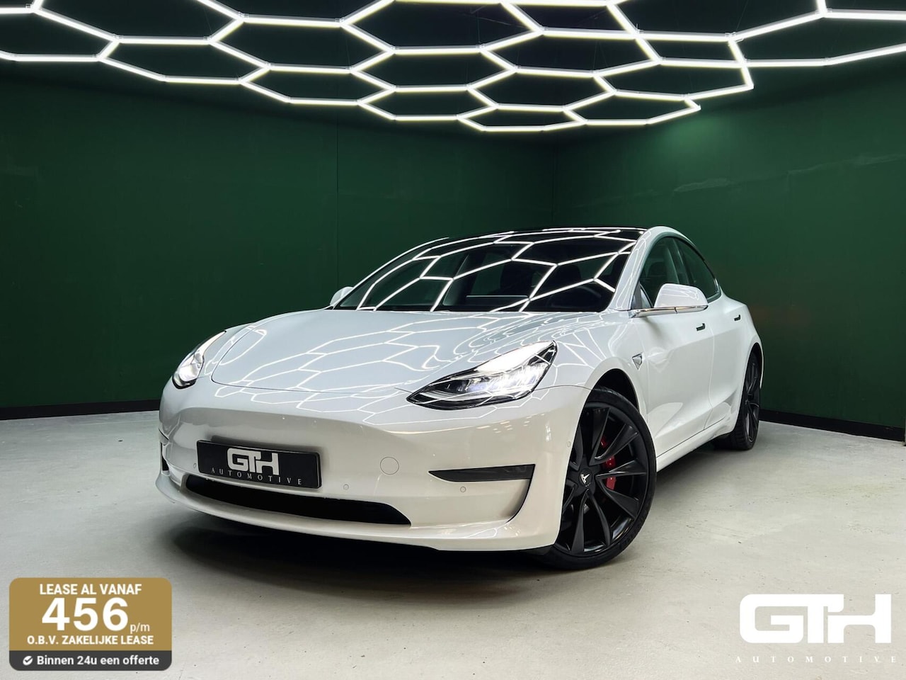 Tesla Model 3 - Performance AWD 75 kWh Trekhaak | Marge | NAP - AutoWereld.nl
