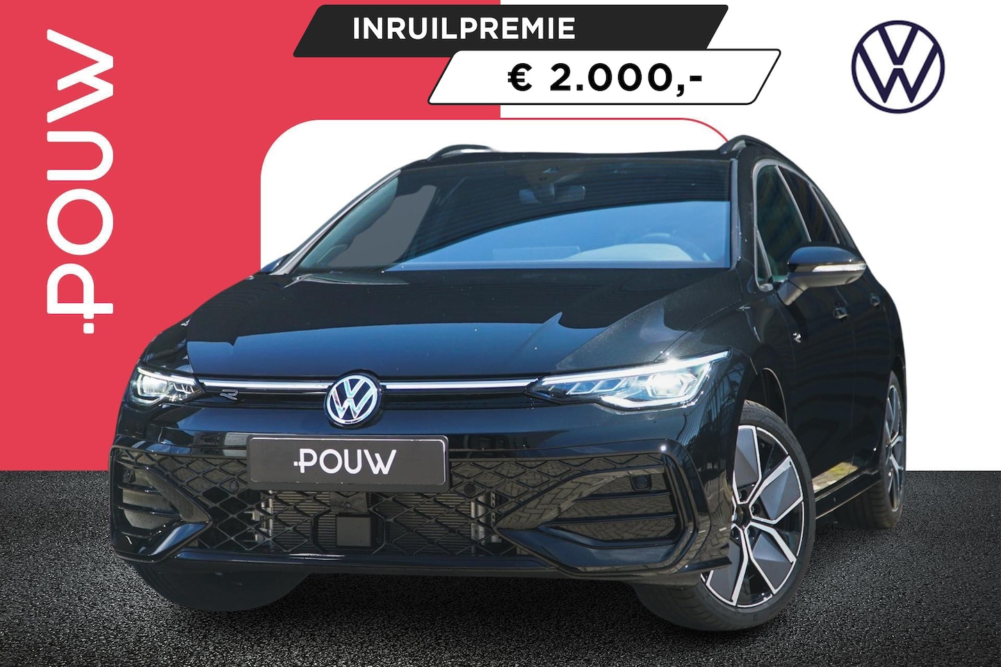 Volkswagen Golf Variant - 1.5 eTSI 115pk DSG R-Line Edition | LMV 18" | Rondomzicht Camera - AutoWereld.nl