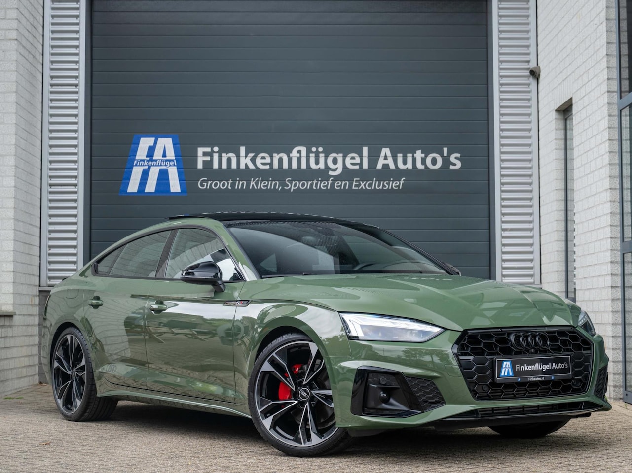 Audi A5 - 40 TFSI S-line F1 Competition BTW |Pano |360'' |Memory |ACC |Trekhaak |Laser Led | - AutoWereld.nl